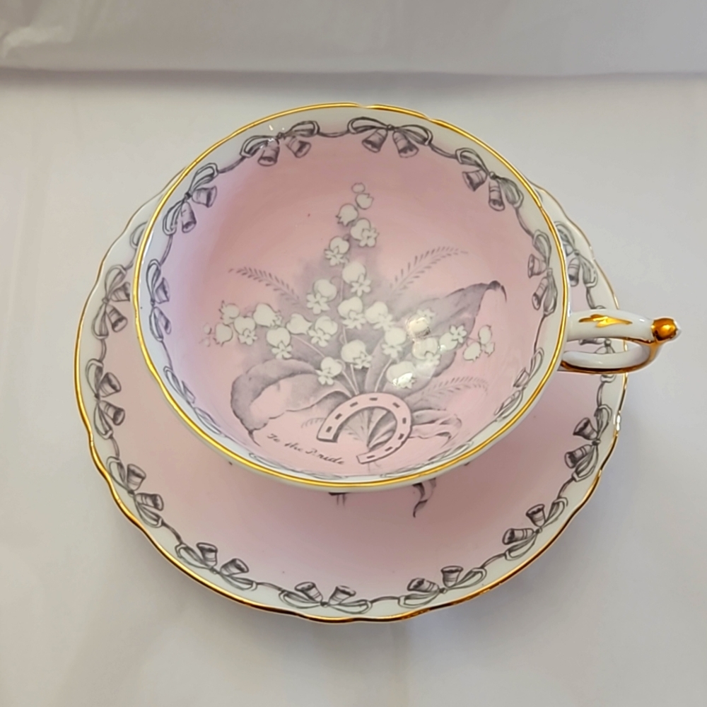 Paragon "To the Bride" cup and saucer